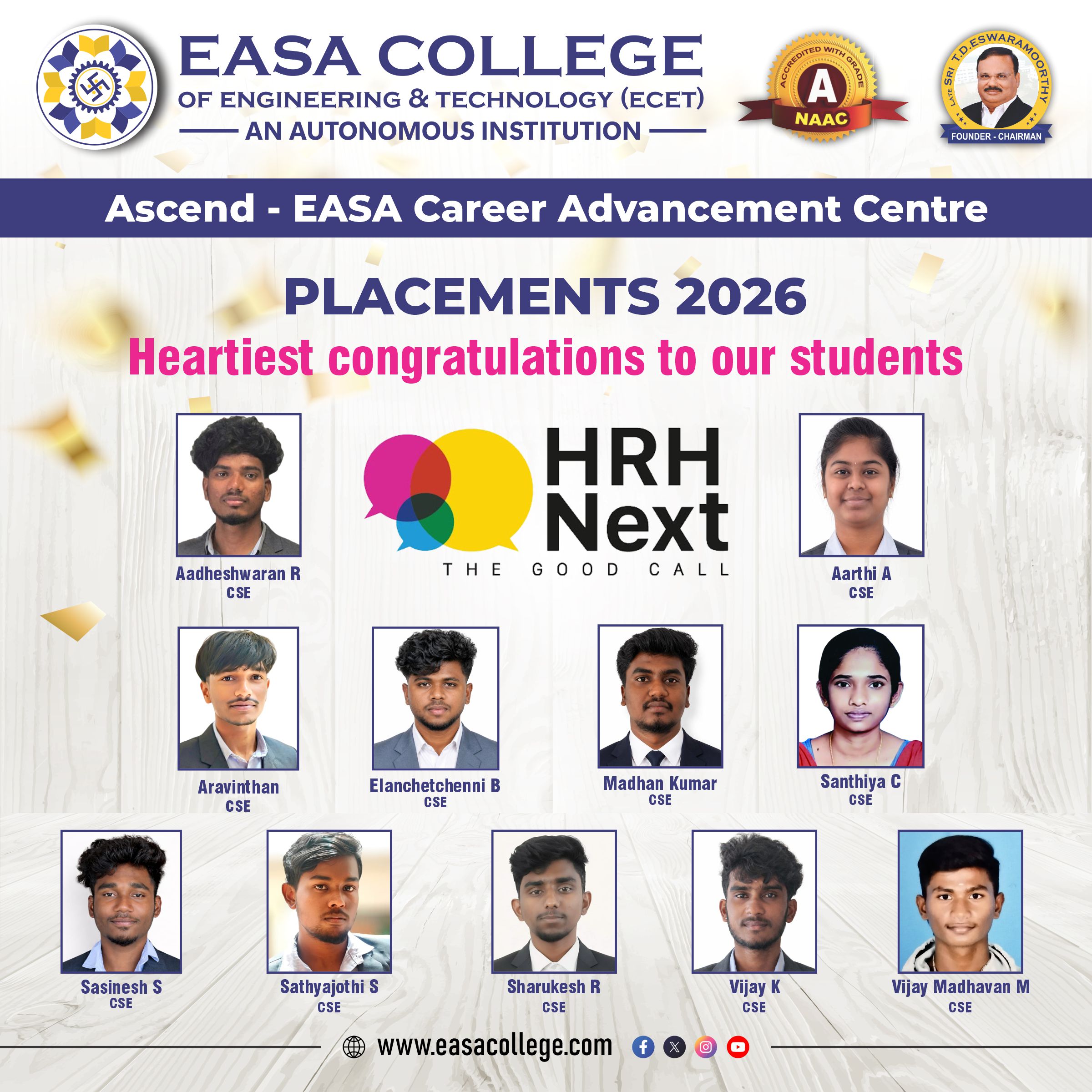 Placed Student